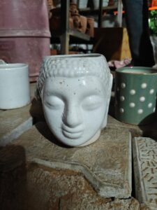 Budhaa pot chinni mitti 7 Inch
